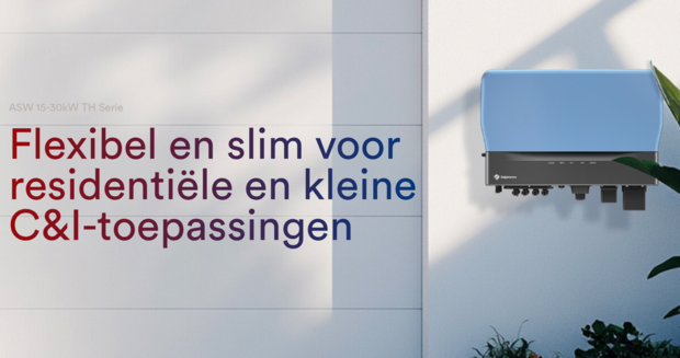 Solplanet ASW 30K-H-TH driefase hybride omvormer